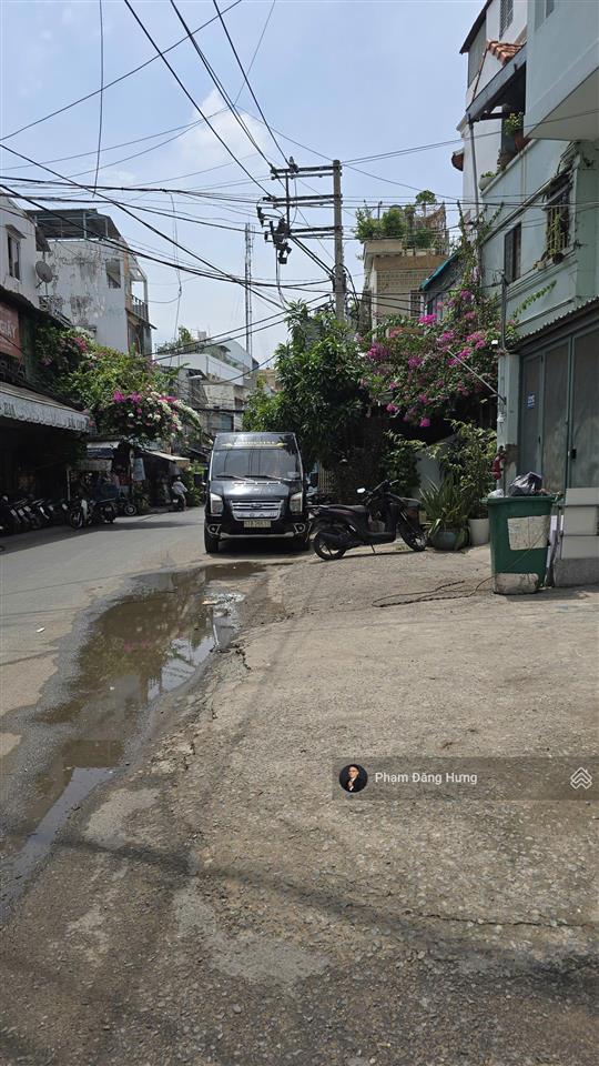 Nhà bình thạnh hẻm oto gấn chợ bà chiểu, sát mặt tiền phan văn trị, 64m2, 4 tầng, ngang 5.8m, 9.8tỷ