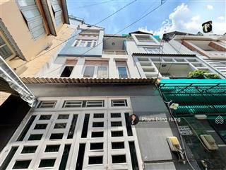 Nhà bình thạnh hẻm oto gấn chợ bà chiểu, sát mặt tiền phan văn trị, 64m2, 4 tầng, ngang 5.8m, 9.8tỷ