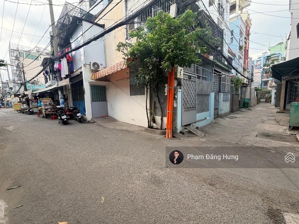 Nhà bình thạnh, hẻm bagac sát mặt tiền nơ trang long, gần bv gia định 47m2, 3 tầng, nhình 6 tỷ
