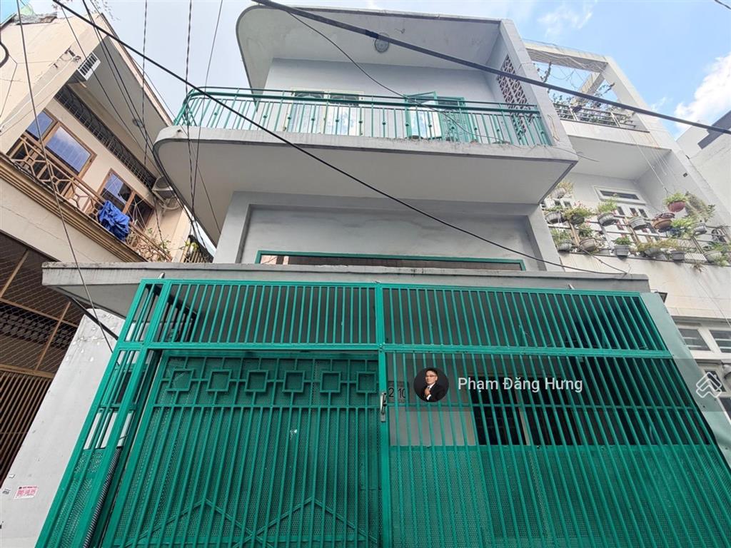 Nhà bình thạnh, hẻm bagac sát mặt tiền nơ trang long, gần bv gia định 47m2, 3 tầng, nhình 6 tỷ