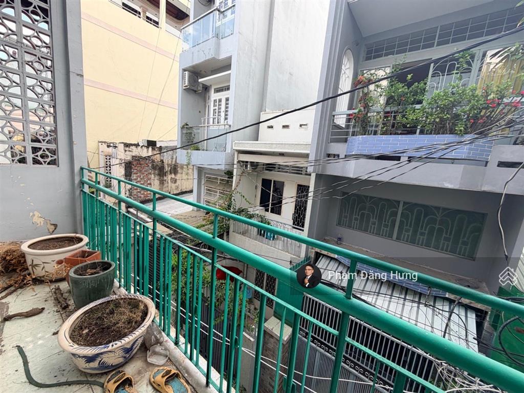 Nhà bình thạnh, hẻm bagac sát mặt tiền nơ trang long, gần bv gia định 47m2, 3 tầng, nhình 6 tỷ