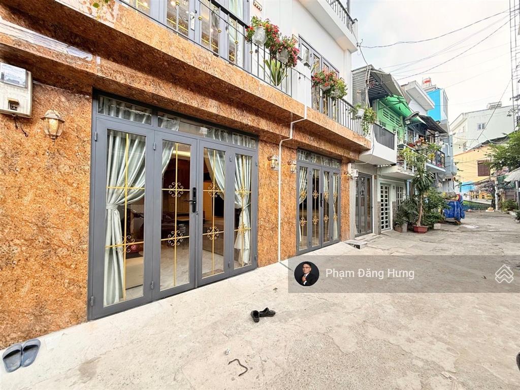 Nhà bình thạnh hẻm oto nơ trang long, 60m2, ngang 7m, 6pn, thu nhập 40 triệu/tháng, giá chỉ 9.2 tỷ