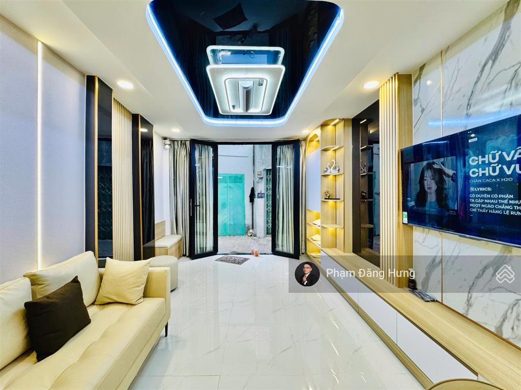 Nhà bình thạnh gần cầu bông sát quận 1, 30m2, 4 tầng, full nội thất giá 6.6 tỷ