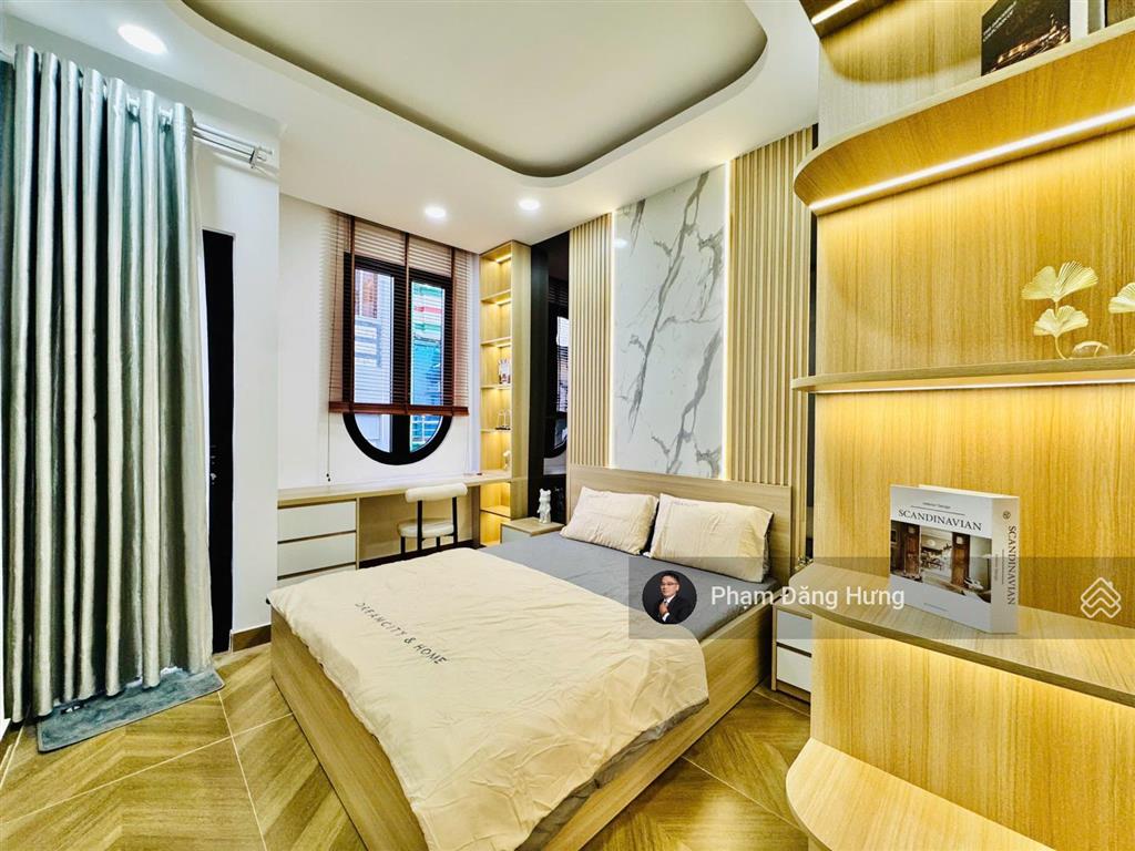 Nhà bình thạnh gần cầu bông sát quận 1, 30m2, 4 tầng, full nội thất giá 6.6 tỷ