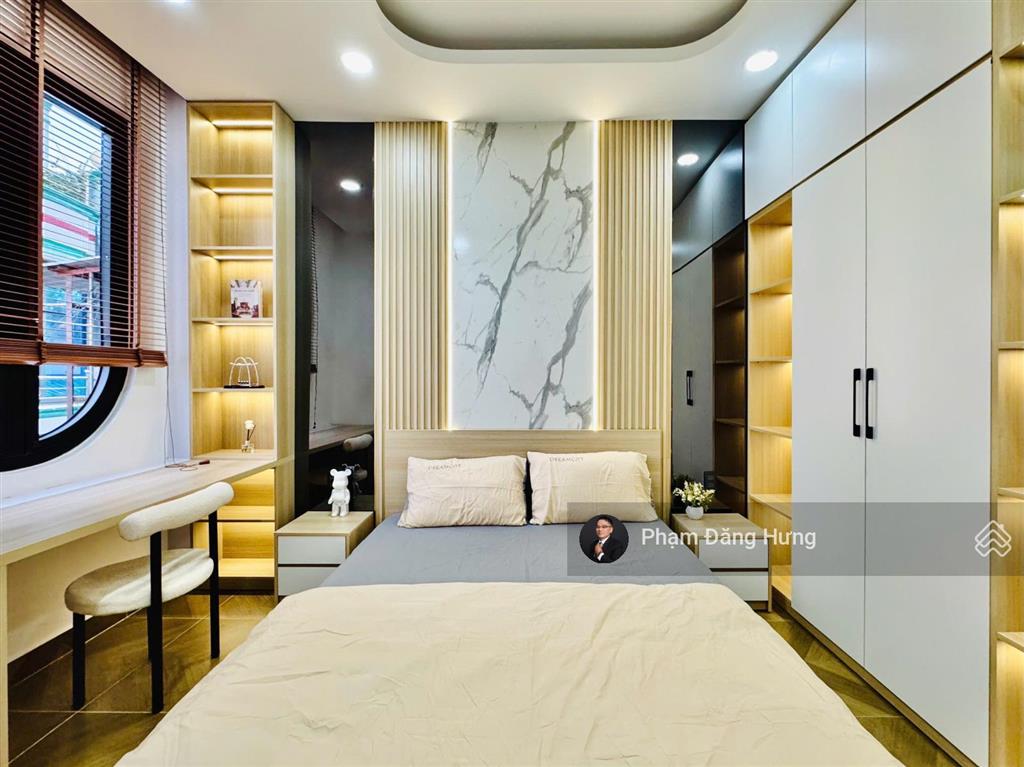 Nhà bình thạnh gần cầu bông sát quận 1, 30m2, 4 tầng, full nội thất giá 6.6 tỷ