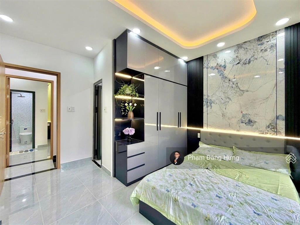 Bán gấp giảm 1.2ty còn 5.15 tỷ| nhà đẹp chu văn an bình thạnh | 3pn | full nội thất|có pn tầng trệt
