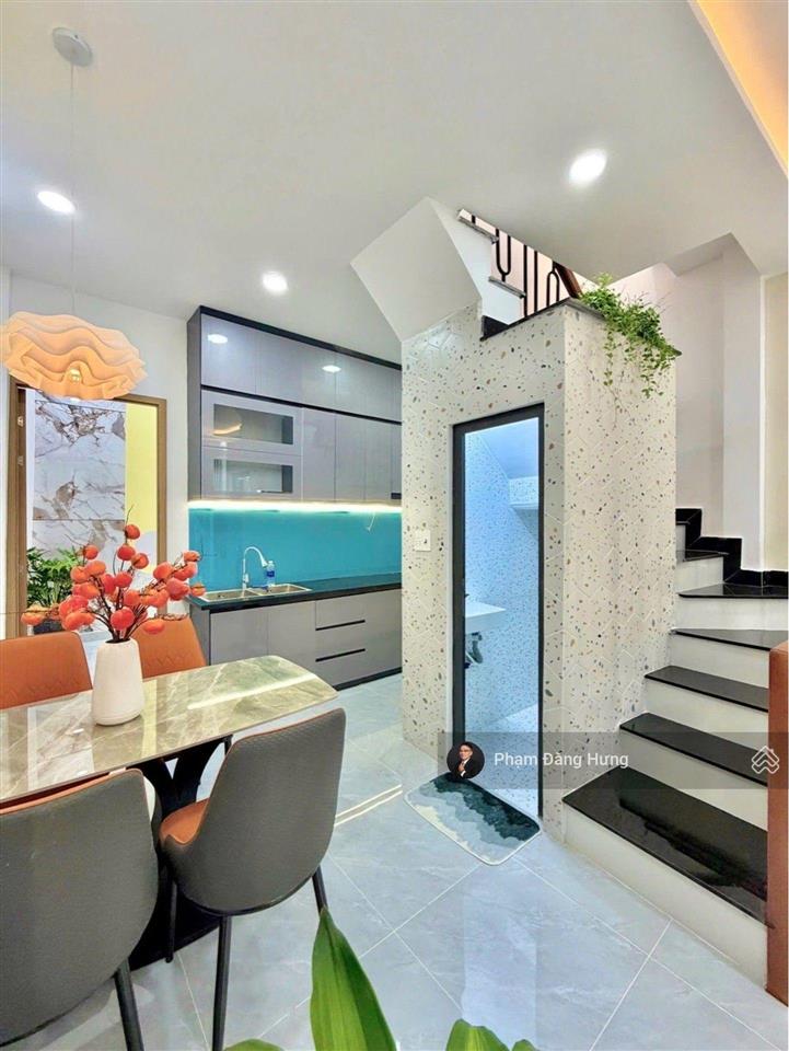 Bán gấp giảm 1.2ty còn 5.15 tỷ| nhà đẹp chu văn an bình thạnh | 3pn | full nội thất|có pn tầng trệt