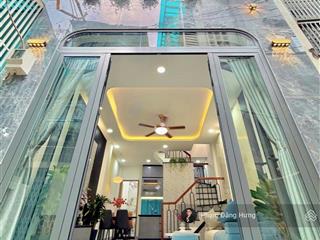Bán gấp giảm 1.2ty còn 5.15 tỷ| nhà đẹp chu văn an bình thạnh | 3pn | full nội thất|có pn tầng trệt