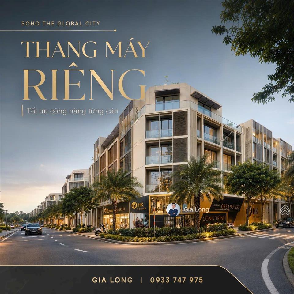Cho thuê nhà nguyên căn the global, gần ngay wiyo complex, giá 55 triệu/tháng nguyên căn