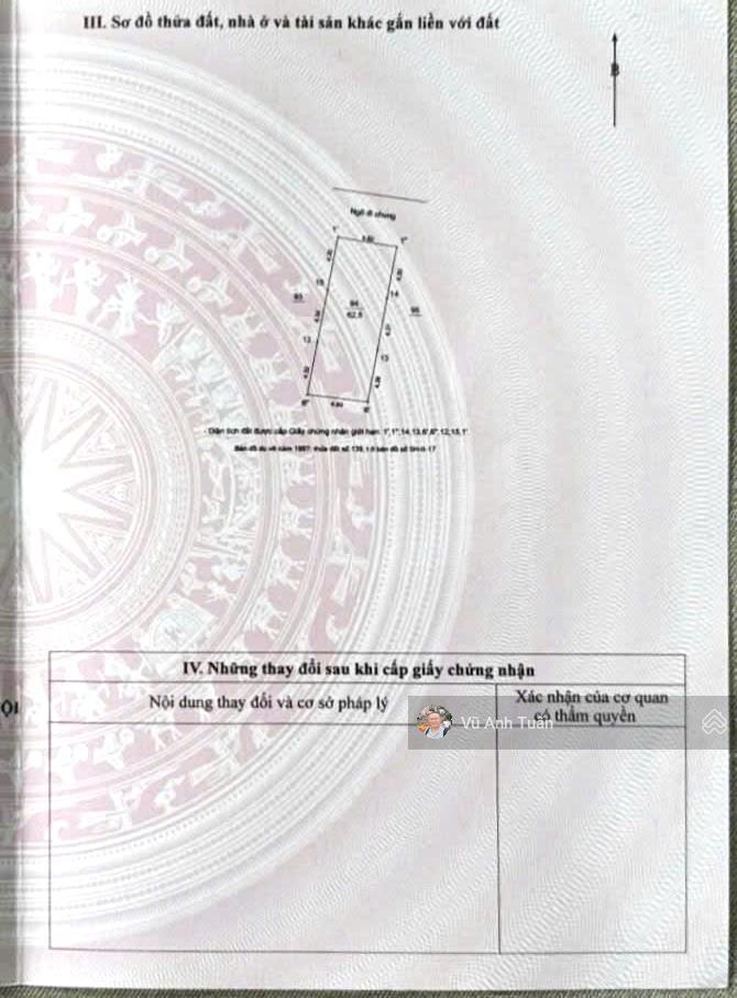 Bán đất minh khai 63m2, mt 4.8m, ô tô vào nhà, nở hậu, giá chỉ 230tr/m2