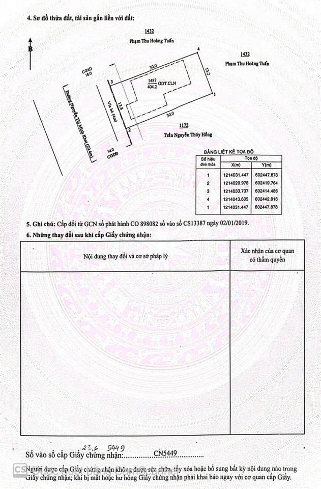 Đất mặt tiền đường nguyễn thị minh khai bằng giá hẻm dt 404m, tc 183 m ngang 13,3m x31