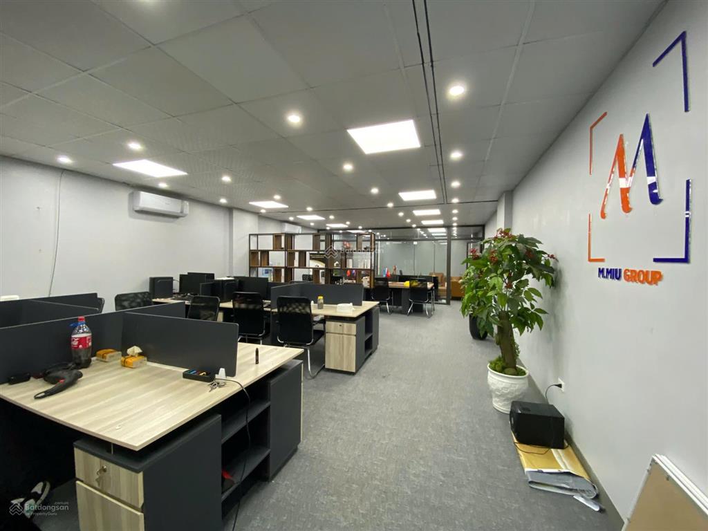 Tây sơn  vp 100m² không gian mở, kinh doanh hái ra tiền giá hời