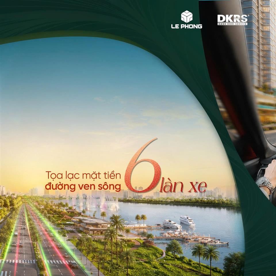 The Emerald River Park – Nơi giá trị sống và giá trị đầu tư cùng song hành khu phát triển