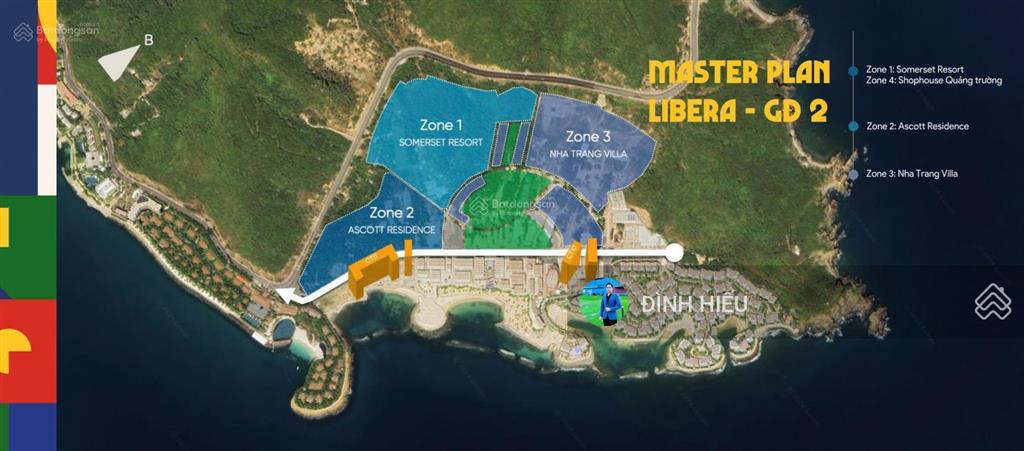 Đầu tư biệt thự cho thuê, kết hợp nghỉ dưỡng diện tích 200m2, 15 tỷ tại libera nha trang, vĩnh hoà