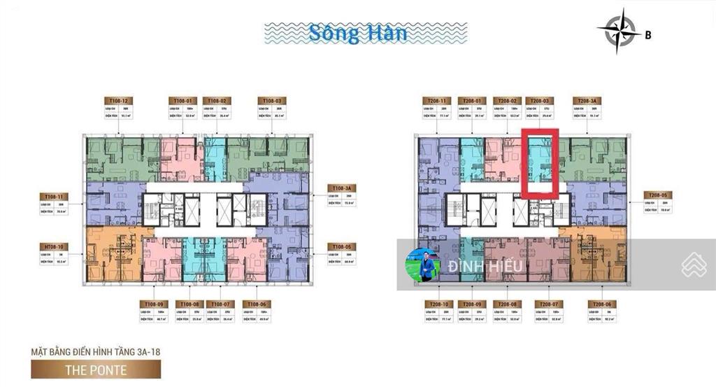 Bán căn hộ đẹp 1pn, 1wc, 30m2, trần hưng đạo, an hải nam, sơn trà, đà nẵng, giá ưu đãi 3,2 tỷ vnd