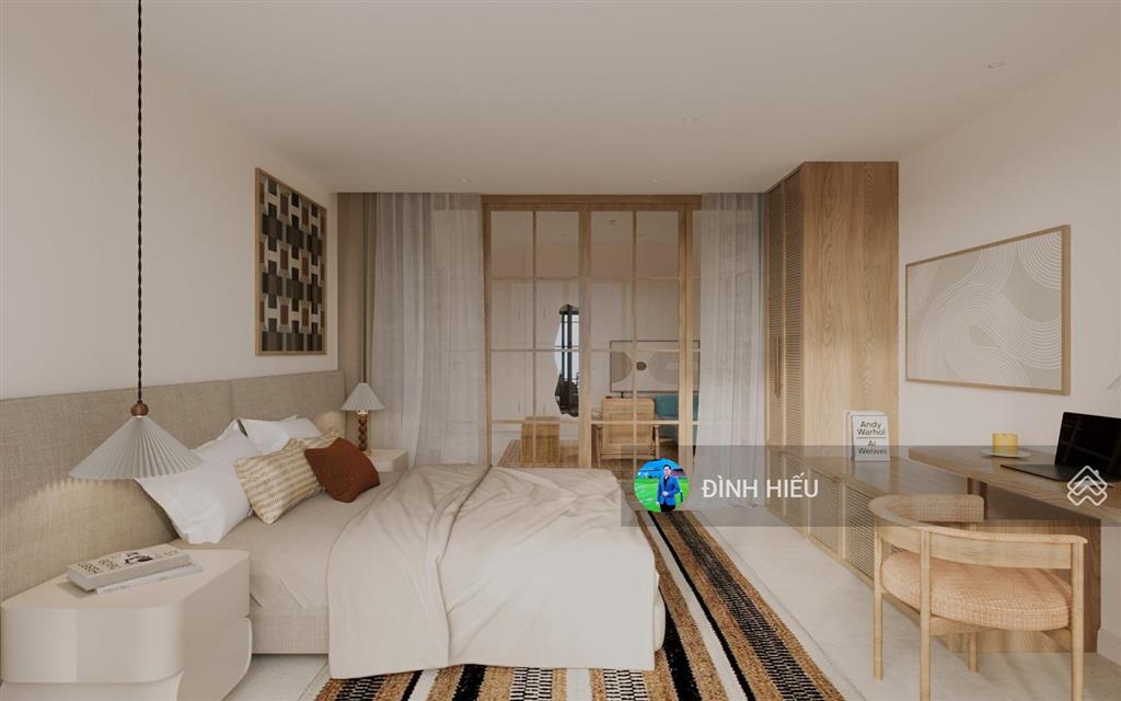 Căn hộ biển libera nha trang, tầng cao the paramount view biển, diện tích 50.7 m2, loại 1pn
