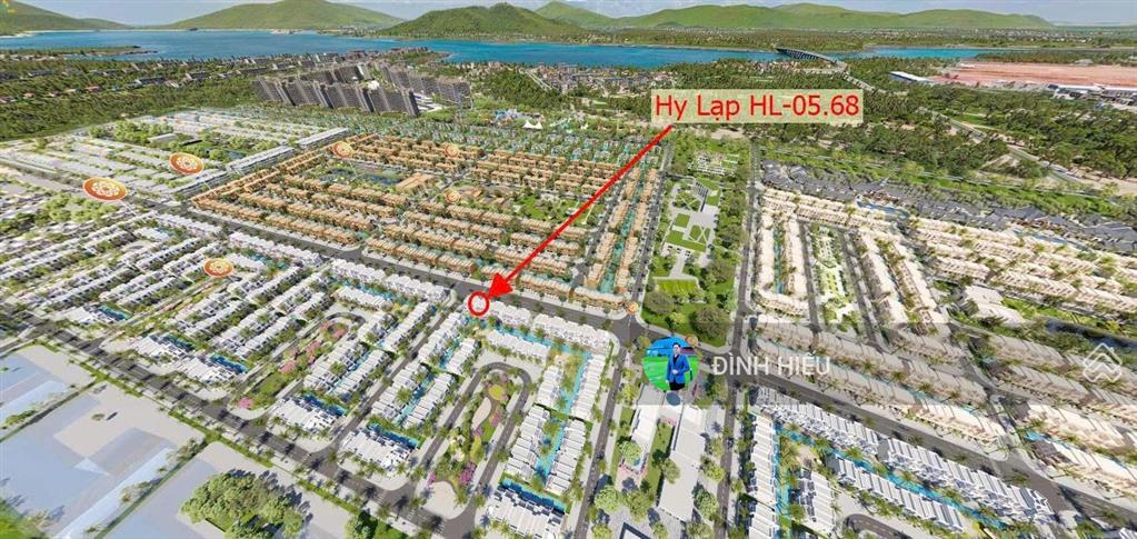Cặp biệt thự sông town liền kề caraworld cam ranh phân khu hy lạp 5 sông lười chung mặt đại lộ 30m