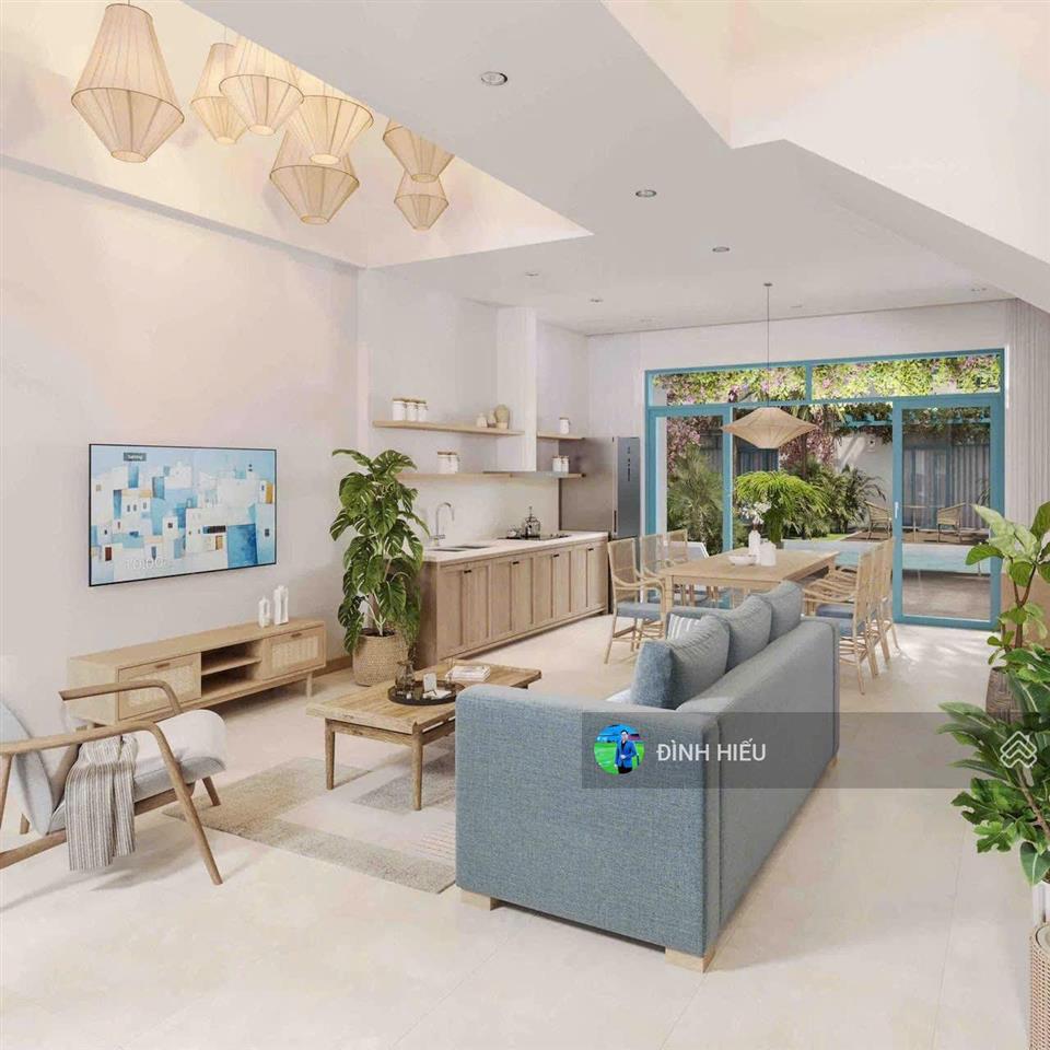 Cặp biệt thự sông town liền kề caraworld cam ranh phân khu hy lạp 5 sông lười chung mặt đại lộ 30m