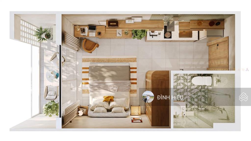 Căn liền kề studio s2.2x. 06,07 dự án libera nha trang | 28.3m2 | full nội thất | giá 2.2 tỷ