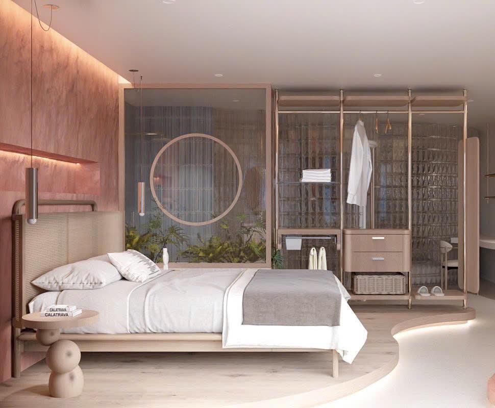 Căn hộ premium ocean suite view biển 75m2 tầng cao 2x, toà the paramount, libera nha trang