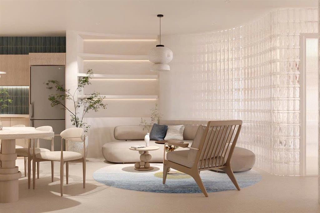 Căn hộ premium ocean suite view biển 75m2 tầng cao 2x, toà the paramount, libera nha trang