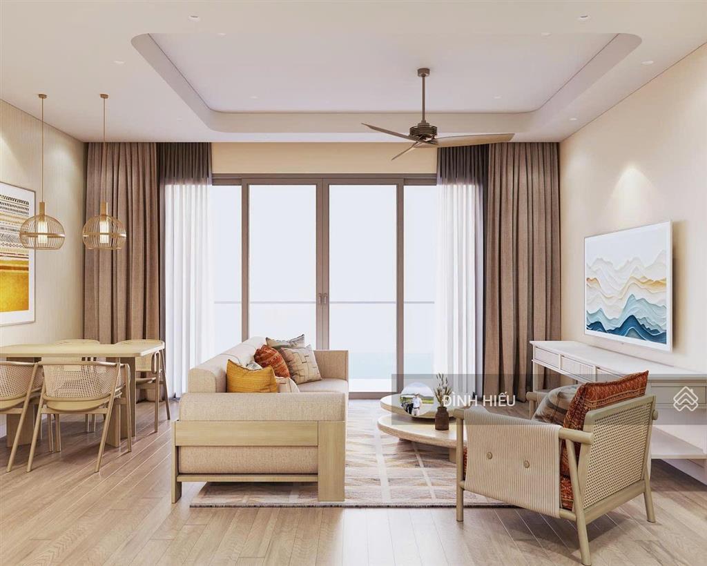 Căn hộ sun group nha trang | charmora city | căn hộ 1pn + 55.7m2 view biển hiếm có, bến dù thuyền