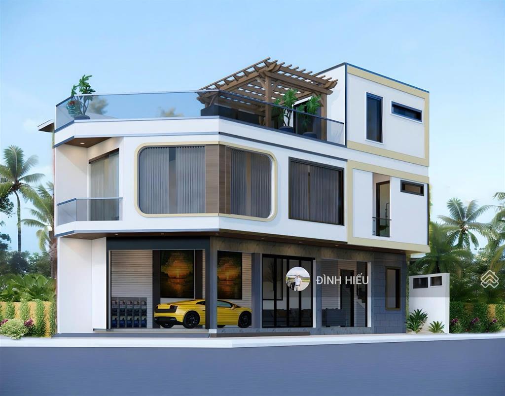 Đất lành, bán căn góc 2 mặt tiền đường 16m, hướng mát mẻ kinh doanh, dtxd 154m² đã hoàn công