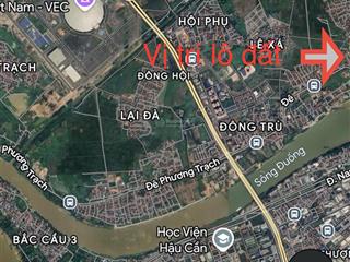 Chuyển nhượng 56m2 đất tái định cư mai hiên, đông anh giá rẻ nằm sát trục tứ liên