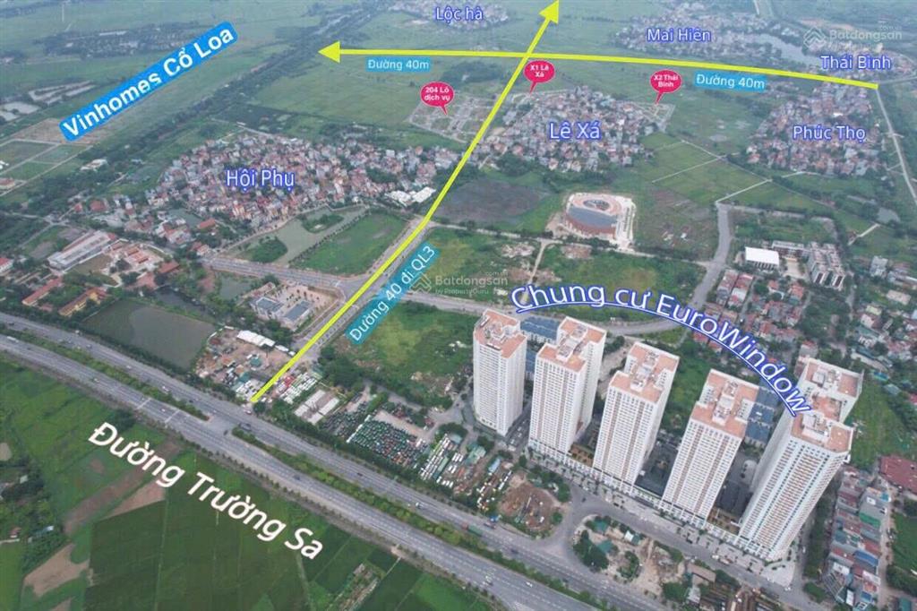 Cần bán 80m2 đất phân lô đông hội, 2 mặt thoáng đường rộng 30m giá rẻ