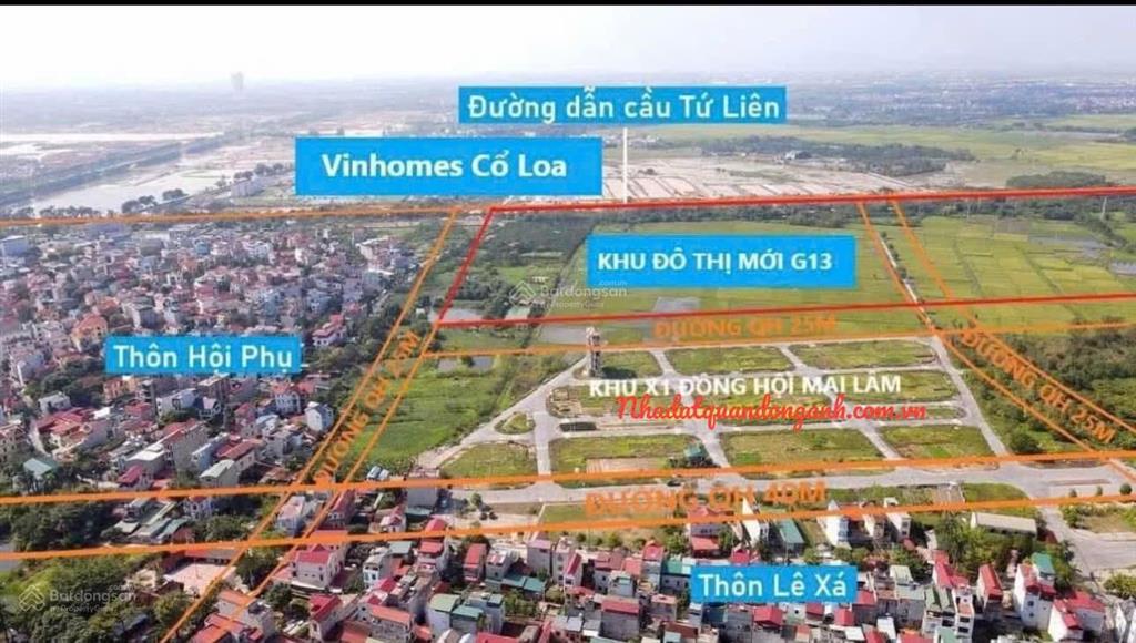 Cần bán 80m2 đất phân lô đông hội, 2 mặt thoáng đường rộng 30m giá rẻ