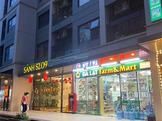 Bán shop chân đế vị trí siêu đẹp mặt sảnh s2.09 đang cho thuê 110tr/tháng tại vinhomes ocean park