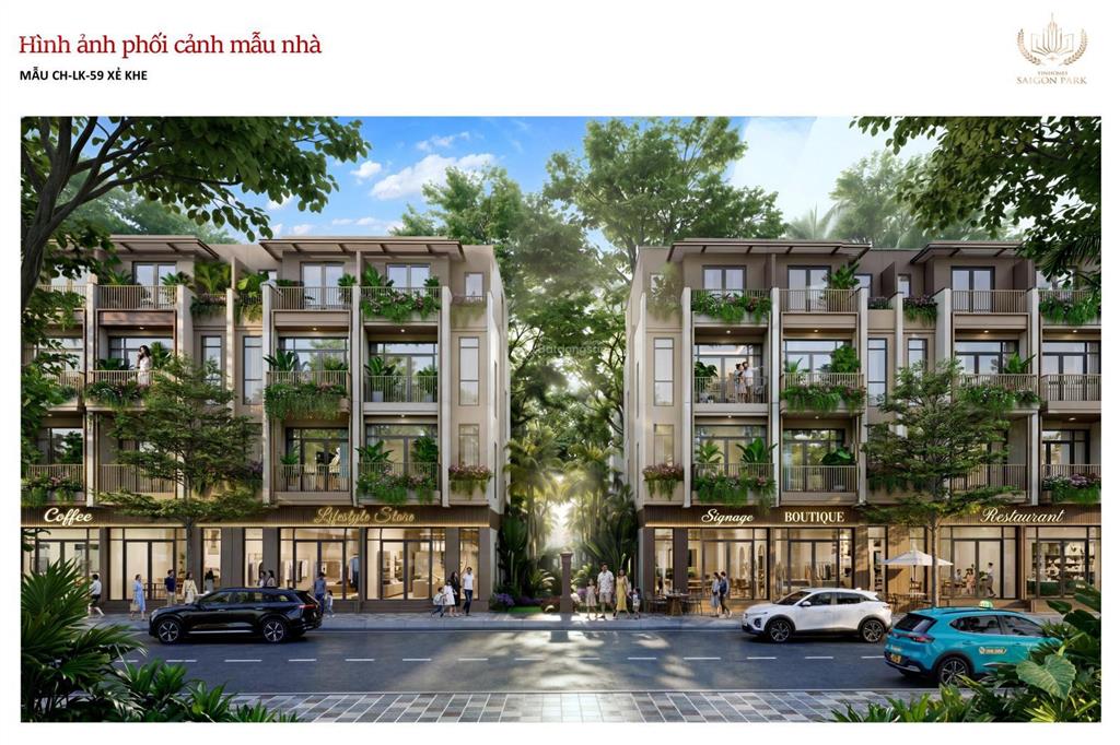 Sở hữu nhà phố vinhomes saigon park  tài sản giá trị cho thế hệ tương lai