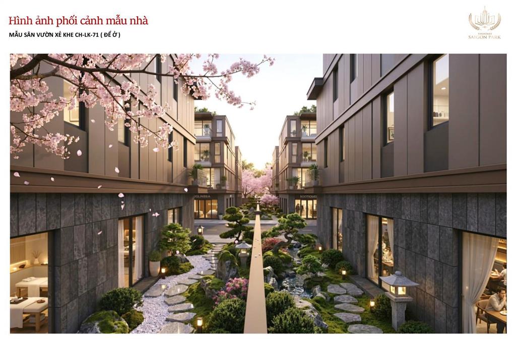 Sở hữu nhà phố vinhomes saigon park  tài sản giá trị cho thế hệ tương lai
