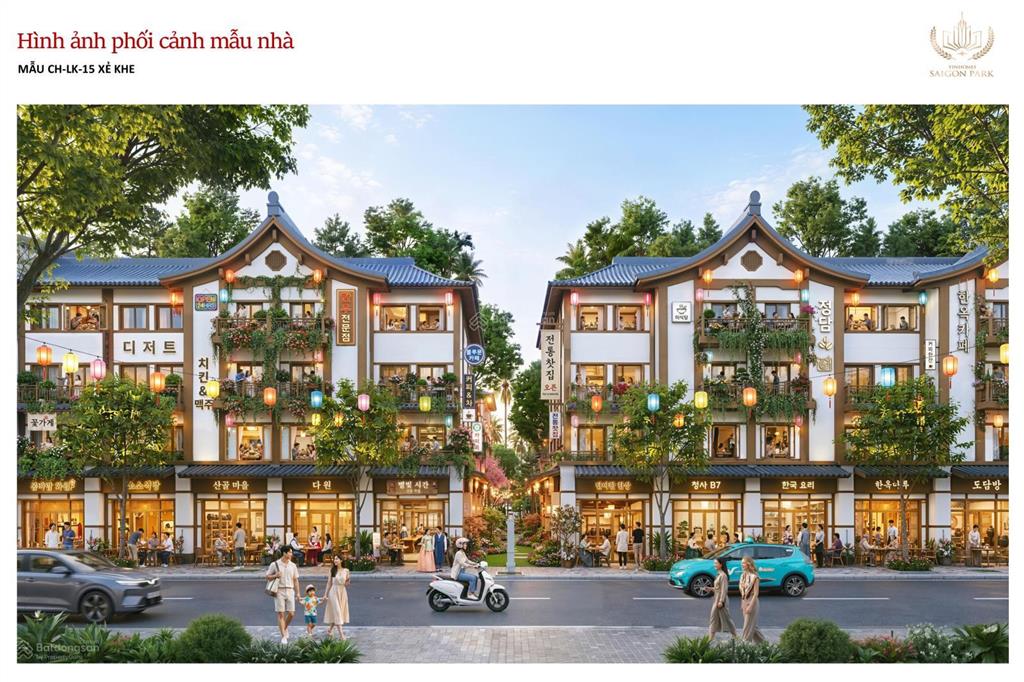 Sở hữu nhà phố vinhomes saigon park  tài sản giá trị cho thế hệ tương lai