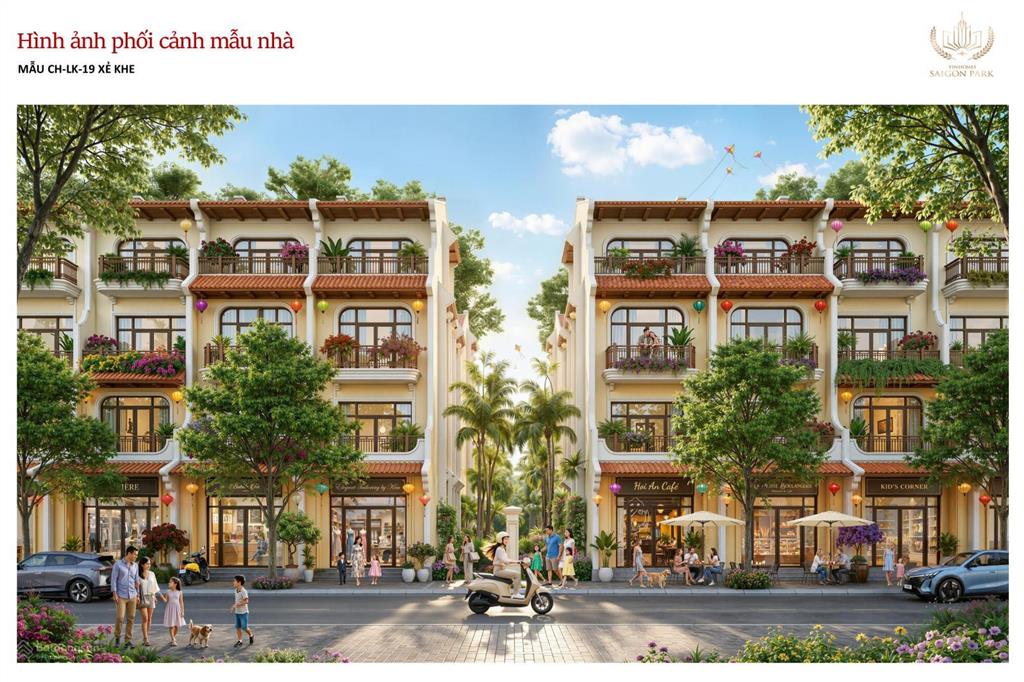 Sở hữu nhà phố vinhomes saigon park  tài sản giá trị cho thế hệ tương lai