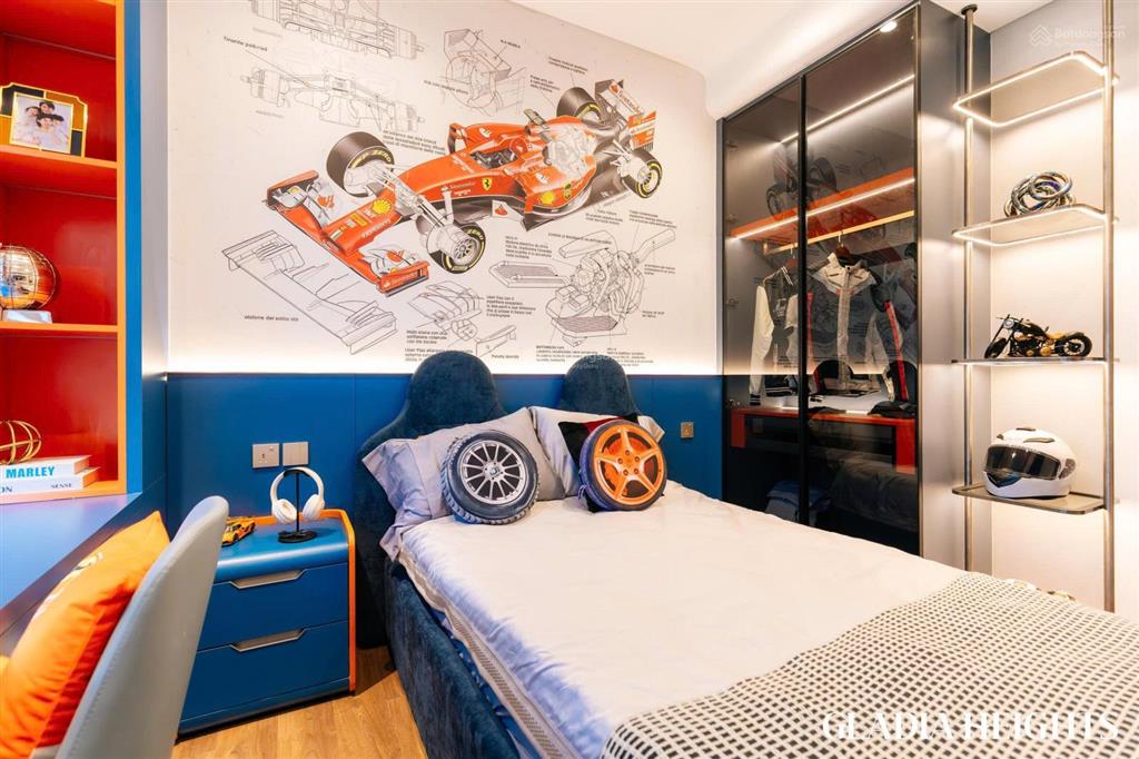 Chỉ với 650 triệu, sở hữu ngay căn hộ cao cấp 2pn, 2wc tại dự án gladia heights ngay trung tâm tp