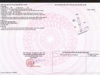 Bán đất trung tâm tân long mặt tiền nhựa