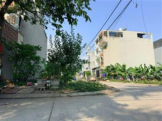 Trường thạnh tp thủ đức. lô góc 2 mặt tiền 105.3m2 ngang 6.4m giá 6.6 tỷ