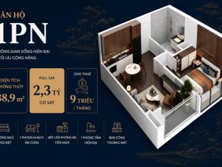 Full giá 2,3 tỷ căn 1PN tầng trung chính chủ cần bán lại