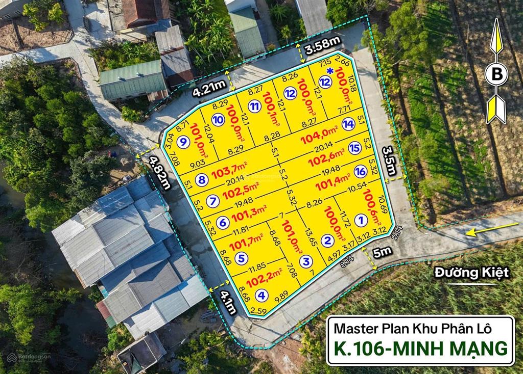Ra mắt dãy phân lô hàng f0 kiệt 106 minh mạng