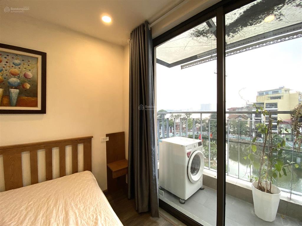 Cho thuê 1n1k phố yên hoa, 40m2 có ban công, full đồ, thang máy, ô tô đỗ cửa, giá 9 triệu/tháng