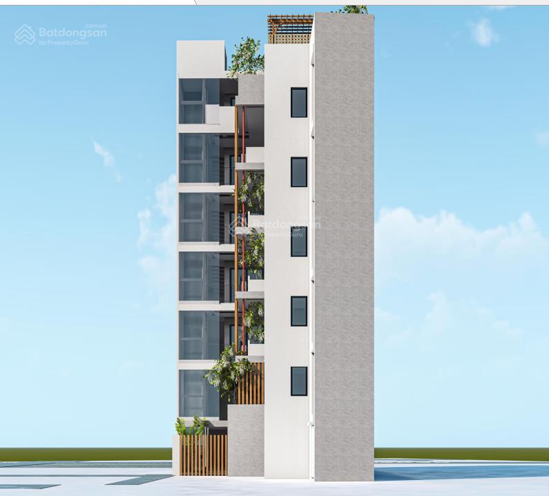 Cho thuê tòa nhà mới xây ngõ xóm hạ hồi  trần hưng đạo, 110m2 x 6 tầng, thang máy, pccc, giá 125tr