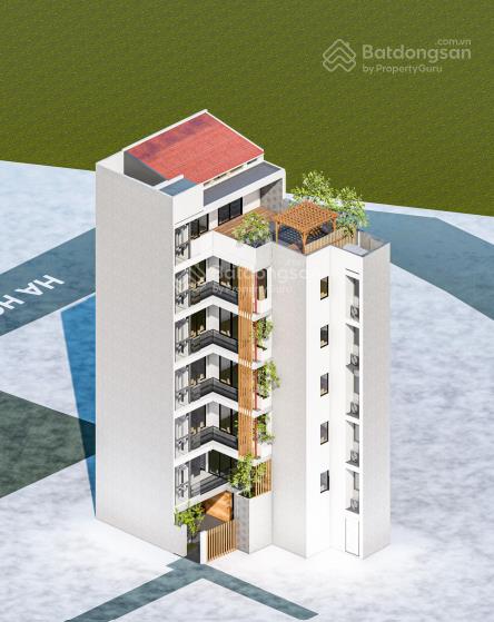 Cho thuê tòa nhà mới xây ngõ xóm hạ hồi  trần hưng đạo, 110m2 x 6 tầng, thang máy, pccc, giá 125tr