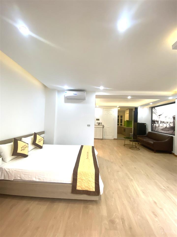Cho thuê 1n1k 50m2 nguyễn khắc hiếu  đảo ngũ xá, full đồ, thang máy, an ninh tốt, giá 9,5 triệu
