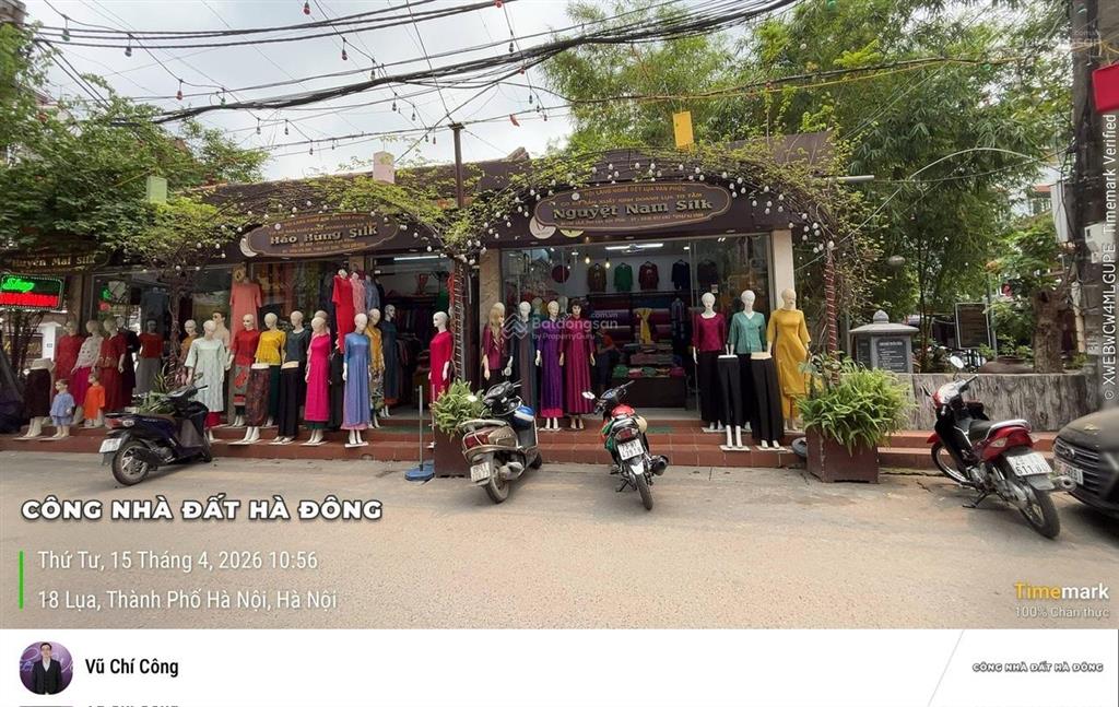 Bán nhà lô góc vạn phúc, hà đông, 60m², 3 tầng, ô tô tránh, giá 13 tỷ, vị trí đẹp gần tố hữu