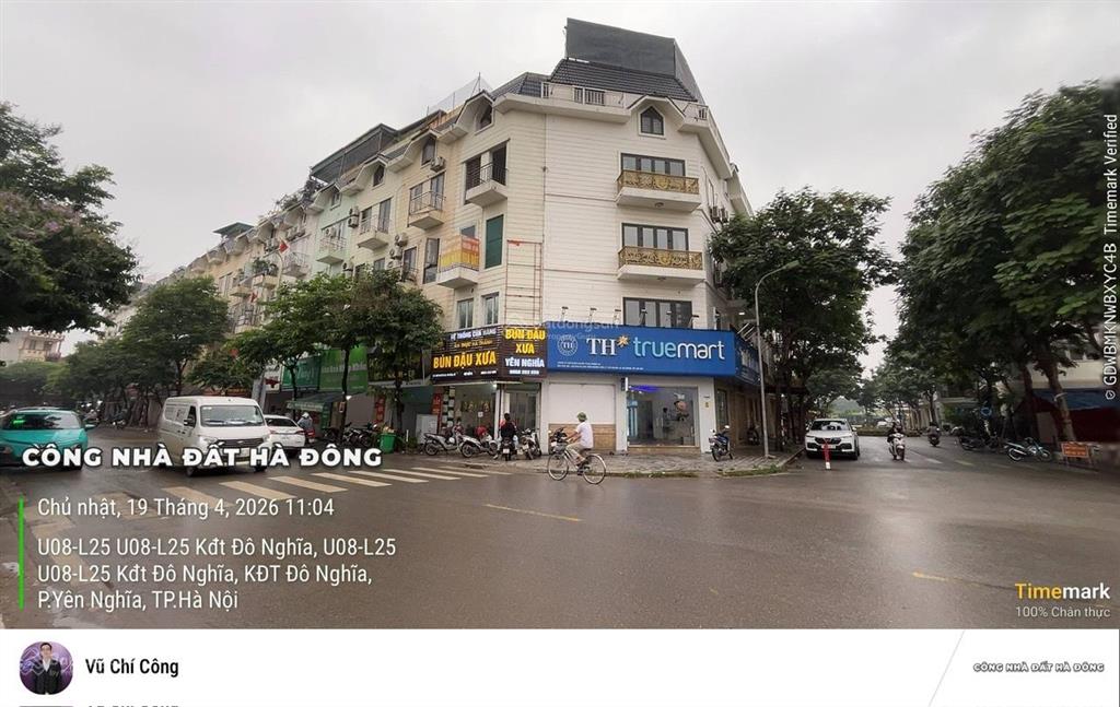 Bán liền kề đô nghĩa 100m²  hai mặt đường  vị trí đẹp  giá 19.5 tỷ