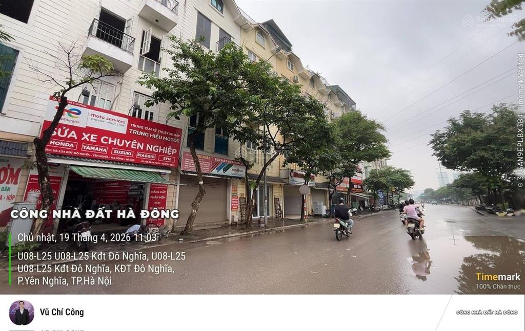 Bán liền kề đô nghĩa 100m²  hai mặt đường  vị trí đẹp  giá 19.5 tỷ