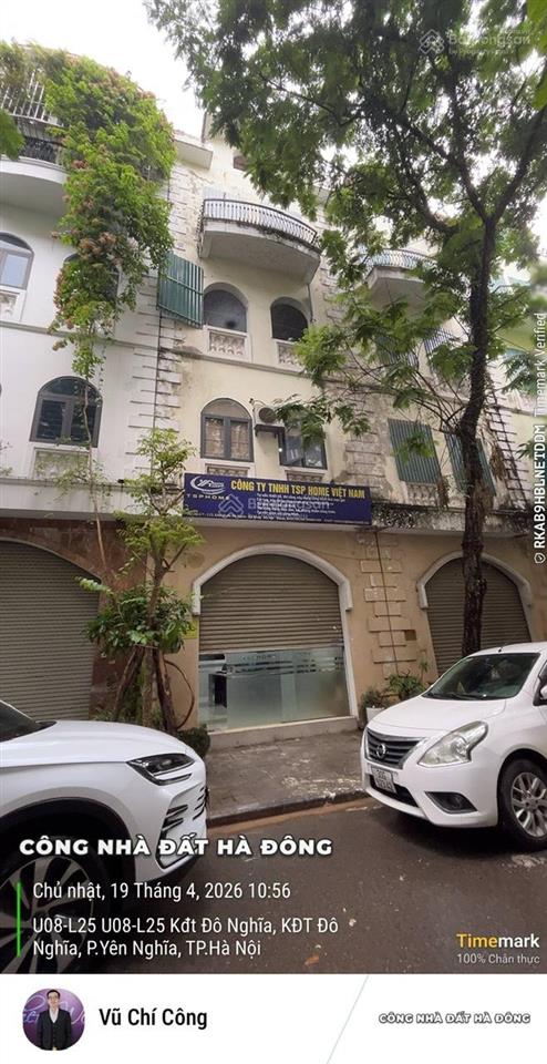 Bán liền kề đô nghĩa 100m²  hai mặt đường  vị trí đẹp  giá 19.5 tỷ