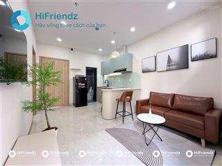 Căn hộ 1 phòng ngủ, trong kdt vạn phúc city  đầy đủ nội thất luxury  tone màu trắng sang trọng