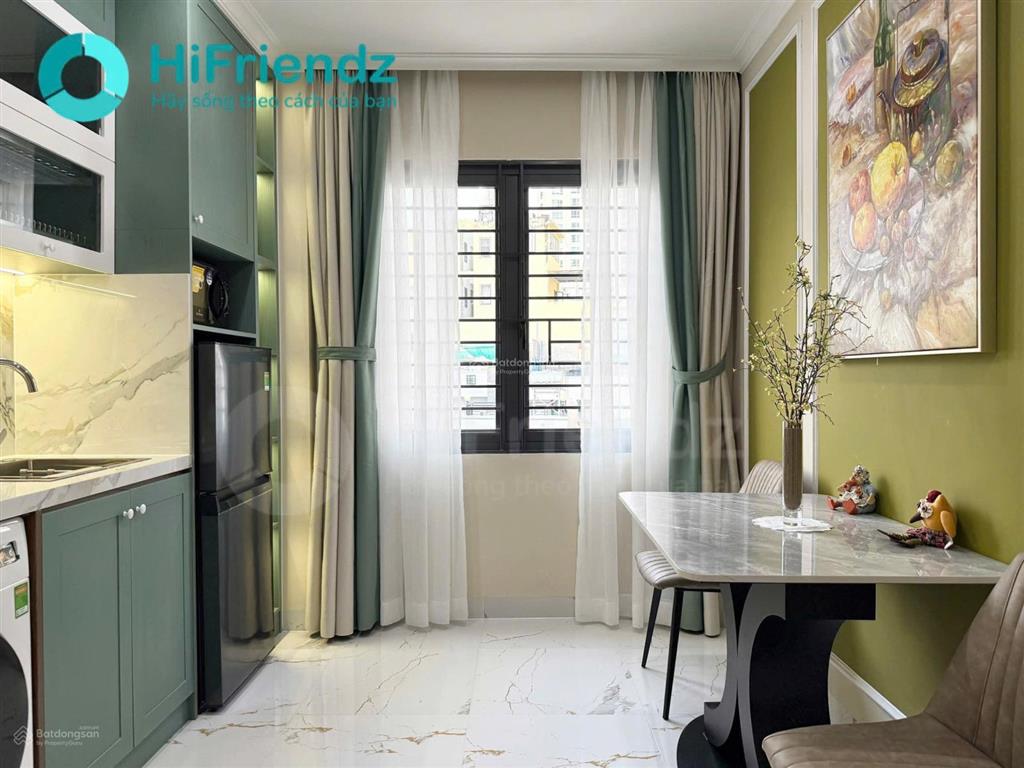 Chung cư mini mới xây  1 phòng ngủ, ngay khu landmark, xịn xò  cửa sổ trời, máy giặt riêng